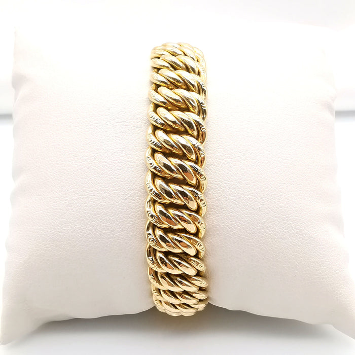 Bracelet Bracelet Maille américaine Or jaune 58 Facettes