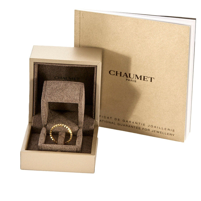 CHAUMET - Bague bee my love or jaune diamants