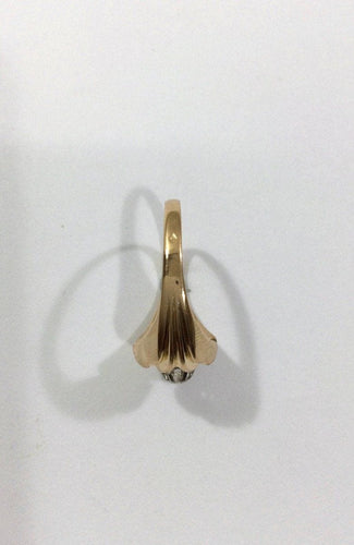 Bague 59 Bague Or Rose Diamant 58 Facettes