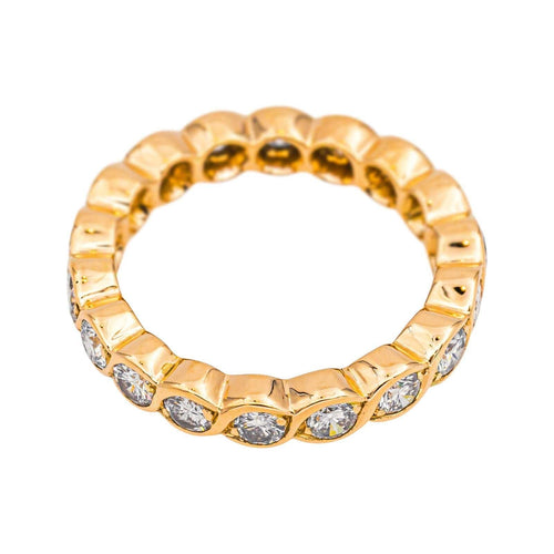 Bague 53 Bague  Alliance américaine Or rose Diamant 58 Facettes 4878499CN