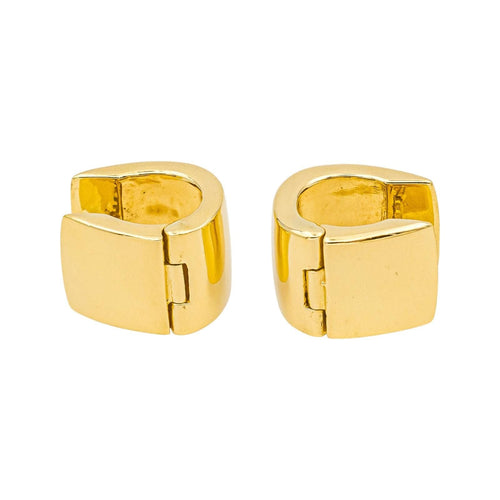 Boucles d'oreilles Créoles  Or jaune