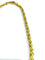 Collier Or jaune Lisse et Sablé