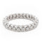 Bague 53 Bague Alliance Or blanc Diamant 58 Facettes 2282971CN