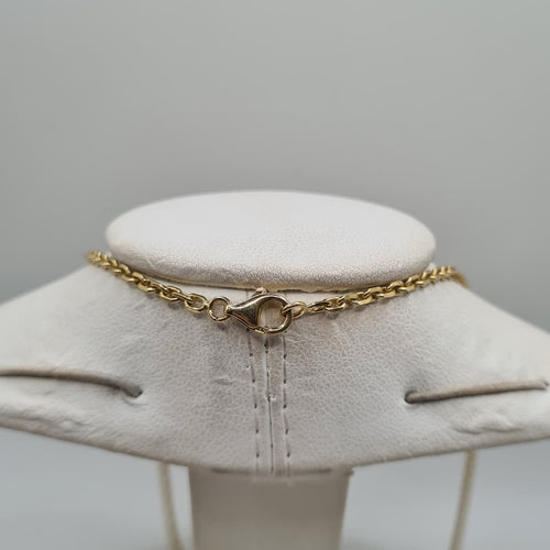 Collier Chaine ou jaune 18 carats 58 Facettes