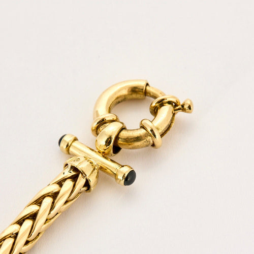 Bracelet Bracelet en or jaune et saphir 58 Facettes LP1135