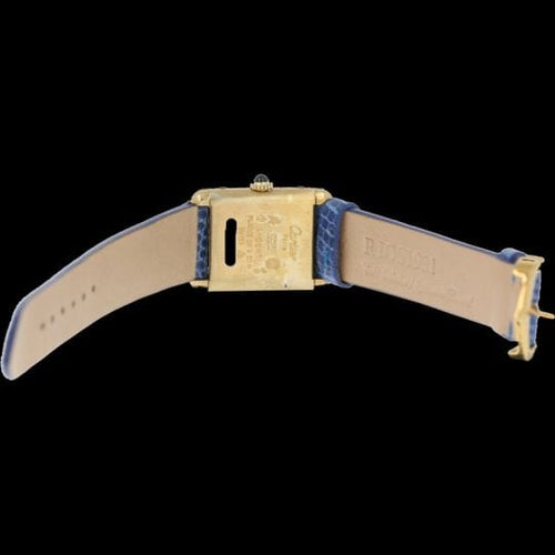 Montre Cartier Montre Tank Vermeil 58 Facettes MT42341