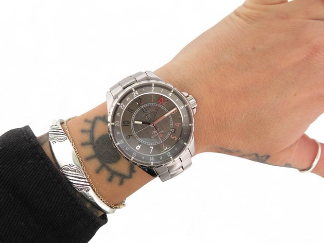 montre CHANEL j12 gmt h3099 en ceramique de titane 41mm chronomatic 58 Facettes 269992