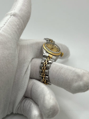 Montre Rolex Oyster Perpetual 26 Lady Jubilee 26 mm 58 Facettes