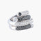 Bague 50 Bague Diamants noirs et blancs 58 Facettes AB591