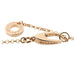 Collier BULGARI - Collier Cuore or rose diamants 58 Facettes