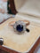 Bague 51,5 Bague Marguerite Or rose, Platine, Saphir, Diamants 58 Facettes 387
