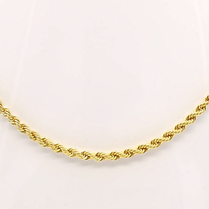 Collier Collier en or jaune 18 carats 58 Facettes