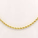 Collier Collier en or jaune 18 carats 58 Facettes