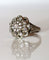 Bague 54 Bague marguerite platine et diamants 58 Facettes 567