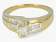Bague 57 Bague diamants 0,54 carat 58 Facettes AN85