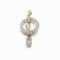 Pendentif Pendentif circulaire en diamant avec motif de pendentif articulé 58 Facettes 50374
