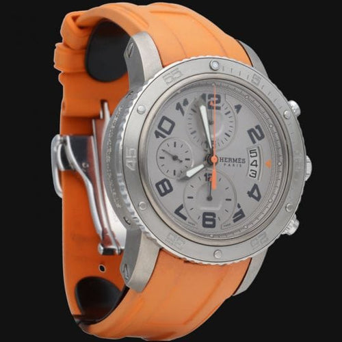 Montre Hermes Montre Clipper Diver Chronograph 58 Facettes MT44641