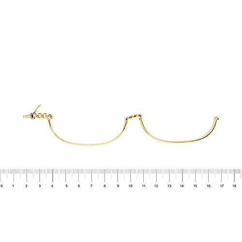 Bracelet Bracelet rigide à maillons gourmette 58 Facettes 39682