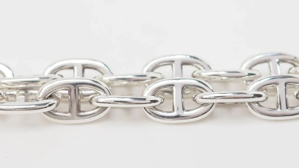 Hermès - Collier Chaîne d'Ancre en argent