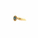 Ring 52 Solitaire ring yellow gold Sapphire 58 Facettes 35-GS29558