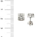 Earrings Luminous point earrings with 0,70 ct diamonds 58 Facettes 35622