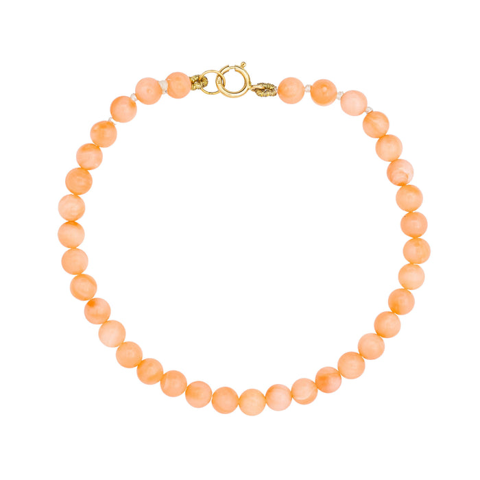 Bracelet Or jaune Corail