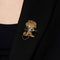 Broche Van Cleef & Arpels - Broche sertie et diamants, 'Lion ébouriffé' 58 Facettes 22739