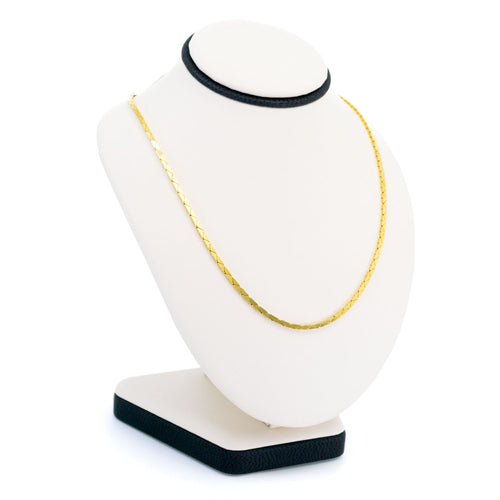 Collier Collier Cobra Link en or jaune 58 Facettes 0B72E09B1B374F37B2CEFA99703B6063