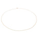 Necklace Chain Necklace Rose gold 58 Facettes 2697922CN