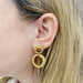 Earrings Yellow gold earrings. 58 Facettes 33677