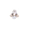 Bague 56 Bague Marquise Aigue-Marine et diamants sur or blanc 58 Facettes