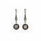 Boucles d'oreilles Boucles d'oreilles pendantes Art déco en or 18 carats, diamants et émail 58 Facettes A2000T