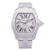 Montre Montre Cartier, "Roadster", acier sur acier. 58 Facettes 33725