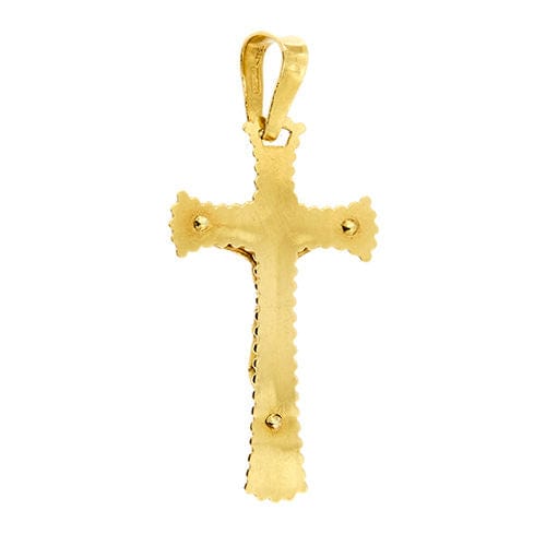 Pendentif Pendentif croix en or jaune 58 Facettes 33359
