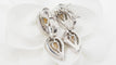 Boucles d'oreilles Pendants d'oreilles en or blanc, citrines et diamants 58 Facettes 32804