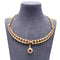 Collier Collier en or jaune avec diamants et rubis 58 Facettes
