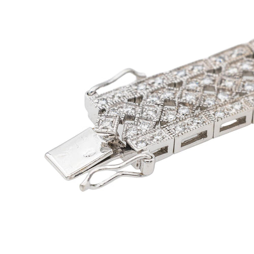 Bracelet Bracelet Or blanc Diamant 58 Facettes 3548168CN