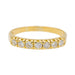 Bague 50 Bague Demi alliance Or jaune Diamant 58 Facettes 3208048CN