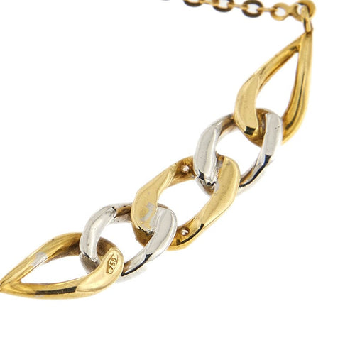 Collier Collier 2 ors et diamants 58 Facettes 30034