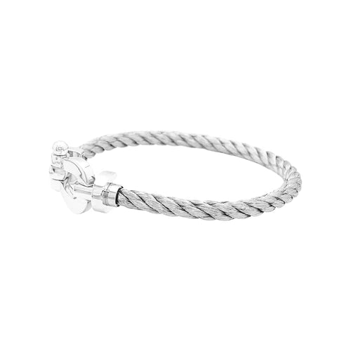 Bracelet Bracelet Fred, "Force 10", or blanc, acier. 58 Facettes 34977