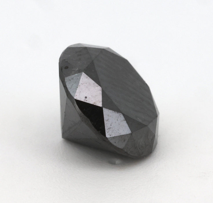 Gemstone Diamant noir 3cts certificat IGI 58 Facettes 426