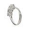 Bague Bague trilogie avec diamants 58 Facettes 3550