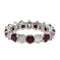 Bague 50 Bague Alliance Or blanc Rubis 58 Facettes 2834880CN
