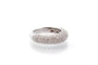 Bague 54 Bague jonc or blanc diamants 58 Facettes 26851