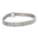 Bracelet Bracelet tennis à 3 rangs de diamants 58 Facettes 37FB18ED72D7485AA987B388195C049E