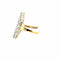 Bague 59 Bague marquise or jaune diamants 58 Facettes 85-GS34883-1
