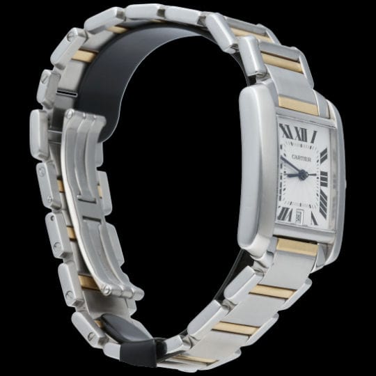 Montre Cartier Montre Tank Francaise Gm 58 Facettes MT40806