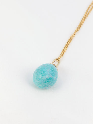 Pendentif Pendentif vintage en or jaune et amazonite 58 Facettes 149