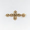 Pendentif Pendentif croix en or jaune et diamants 58 Facettes 32666