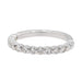 Bague 51 Bague Alliance Or blanc Diamant 58 Facettes 3105166CN